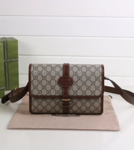 Replica GUCCI GG RETRO MESSENGER BAG - Best Fake Designer Bags