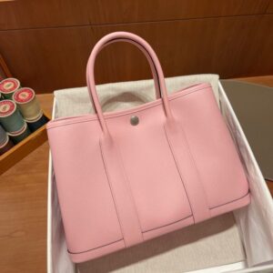Replica Hermes Garden Party 30cm  Rose - Best Fake Designer Bags