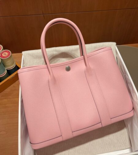 Replica Hermes Garden Party 30cm  Rose - Best Fake Designer Bags
