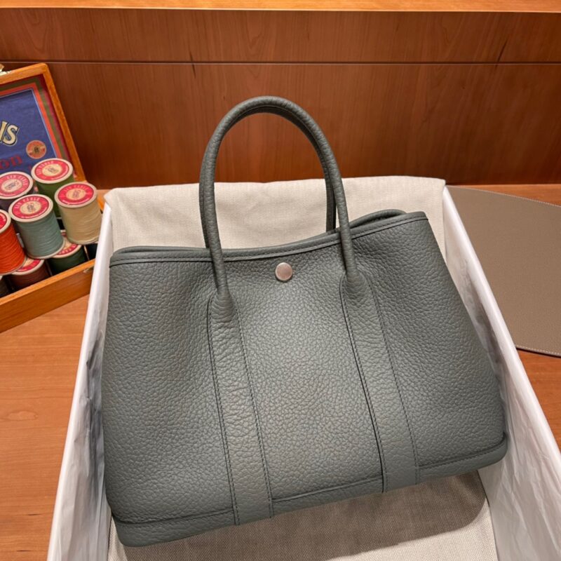 Replica Hermes Garden Party 30cm Vert Amande - Best Fake Designer Bags