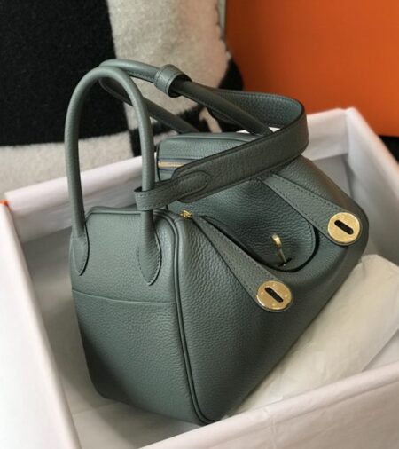 Replica Hermes Lindy Almond Green - Best Fake Designer Bags