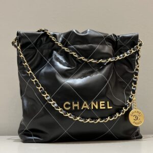 Replica CHANEL 22  Medium Handbag Black - Best Fake Designer Bags
