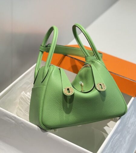 Replica Hermes Lindy Light Green - Best Fake Designer Bags