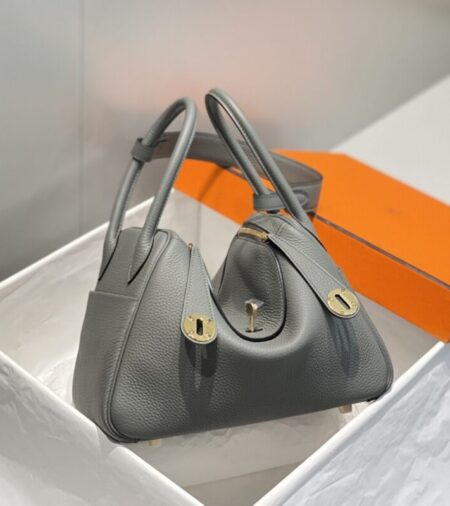 Replica Hermes Lindy Cumulonimbus Gray - Best Fake Designer Bags