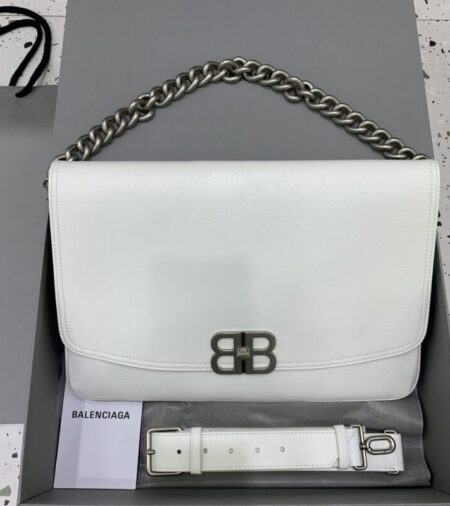 Replica Balenciaga Large BB White - Best Fake Designer Bags