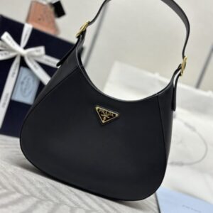 Replica Prada  Cleo Medium Black - Best Fake Designer Bags