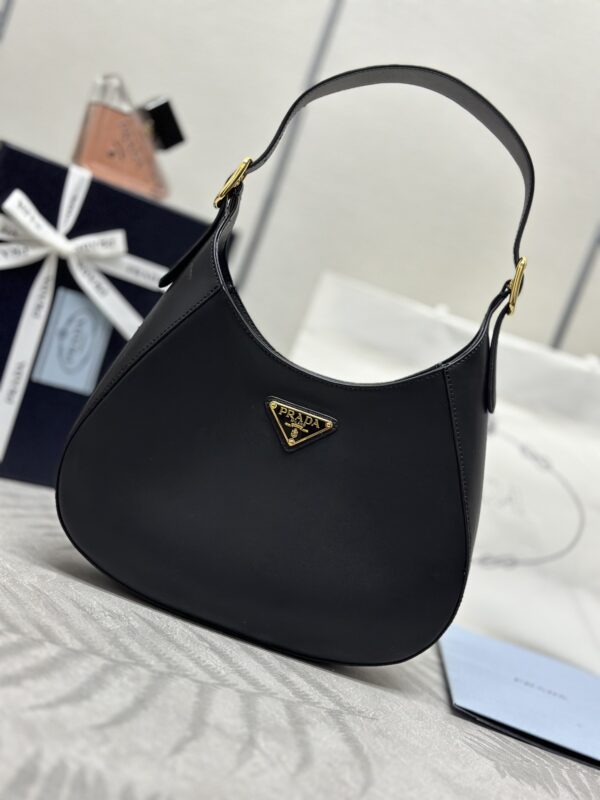 Replica Prada  Cleo Medium Black - Best Fake Designer Bags