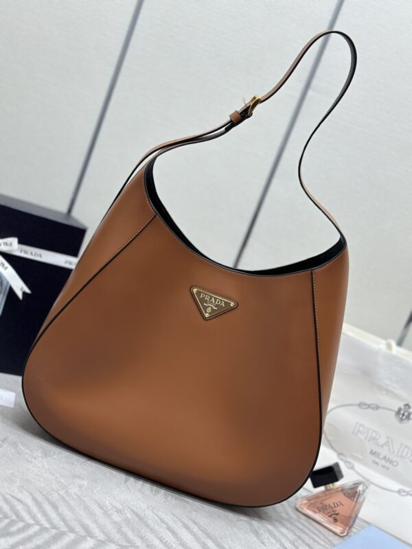 Replica Prada  Cleo Large Brown Bag - Best Fake Designer Bags