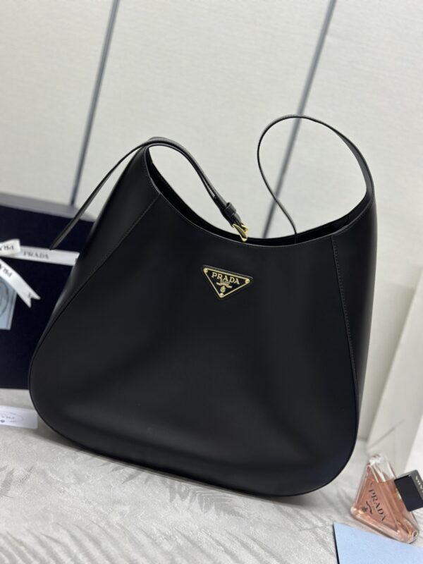 Replica Prada  Cleo Large Black Bag - Best Fake Designer Bags