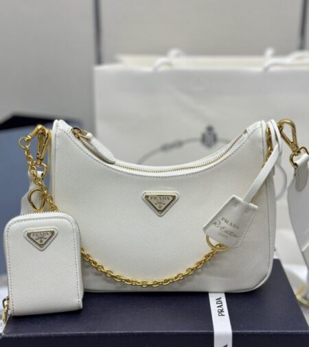 Replica Prada  Re-Edition White 2005 - Best Fake Designer Bags