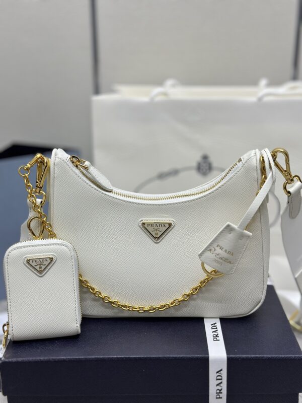 Replica Prada  Re-Edition White 2005 - Best Fake Designer Bags