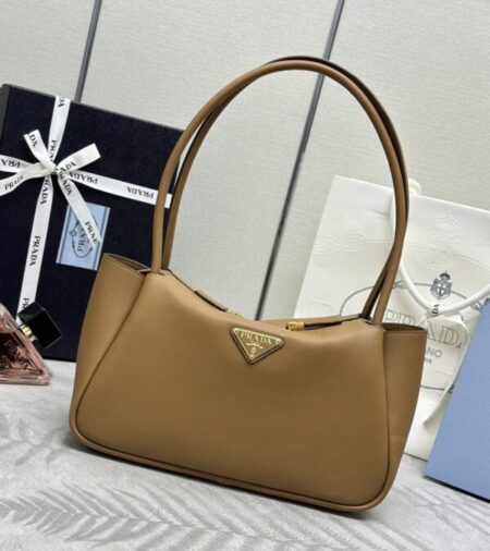 Replica Prada  Medium Caramel Shoulder Bag - Best Fake Designer Bags
