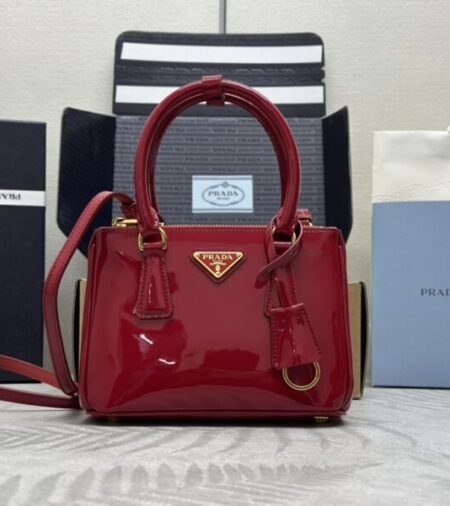 Replica Prada  Galleria Red Patent - Best Fake Designer Bags