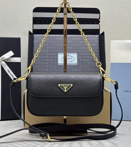 Replica Prada  Mini Saffiano Black - Best Fake Designer Bags