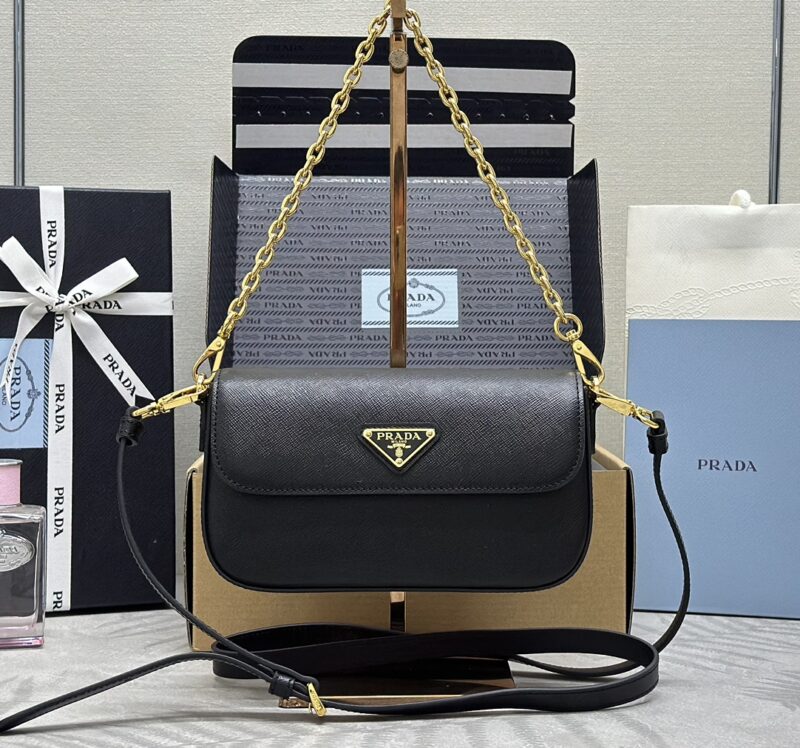 Replica Prada  Mini Saffiano Black - Best Fake Designer Bags