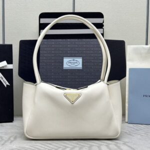 Replica Prada  Medium White Shoulder Bag - Best Fake Designer Bags