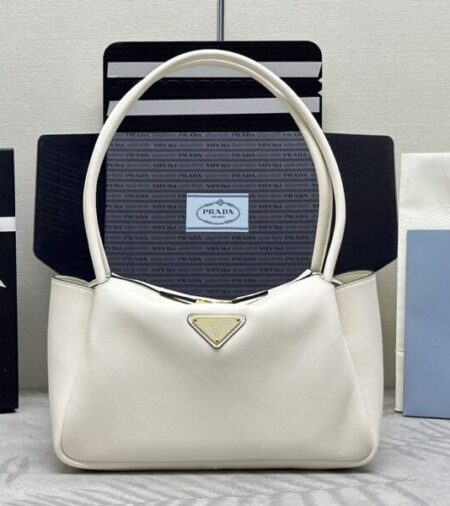 Replica Prada  Medium White Shoulder Bag - Best Fake Designer Bags