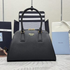 Replica Prada  Large Saffiano Black - Best Fake Designer Bags