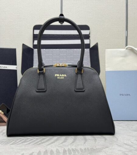 Replica Prada  Large Saffiano Black - Best Fake Designer Bags