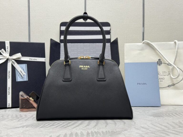 Replica Prada  Large Saffiano Black - Best Fake Designer Bags