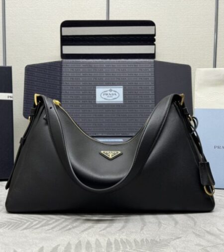Replica Prada  Prada Aimée Large Black - Best Fake Designer Bags