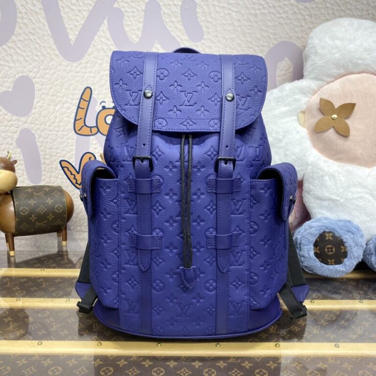 Replica Louis Vuitton Christopher Backpack Blue - Best Fake Designer Bags