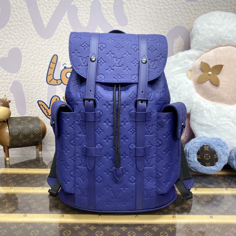 Replica Louis Vuitton Christopher Backpack Blue - Best Fake Designer Bags