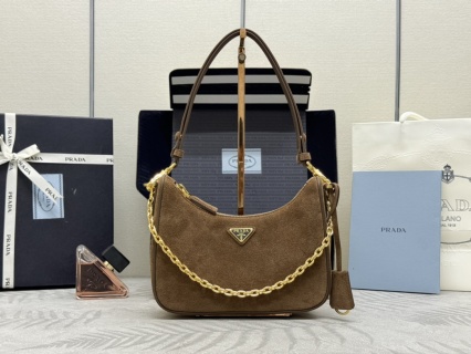 Replica Prada  Suede Re-Edition - Best Fake Designer Bags