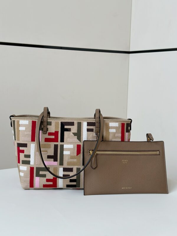 Replica Fendi Two Sides Small Tote F Monogram - Best Fake Designer Bags