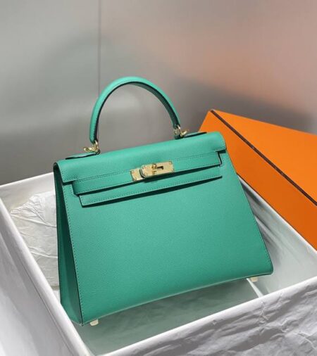 Replica Hermes Kelly Emperial Green - Best Fake Designer Bags
