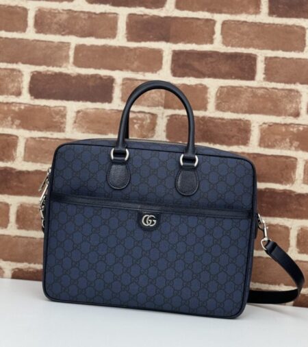 Replica Gucci  Crossbody Briefcase Blue - Best Fake Designer Bags