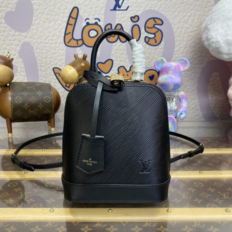 Replica Louis Vuitton Alma Backpack Black - Best Fake Designer Bags