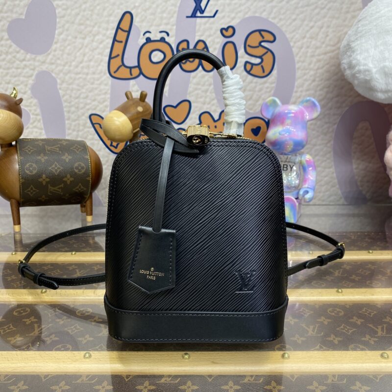 Replica Louis Vuitton Alma Backpack Black - Best Fake Designer Bags