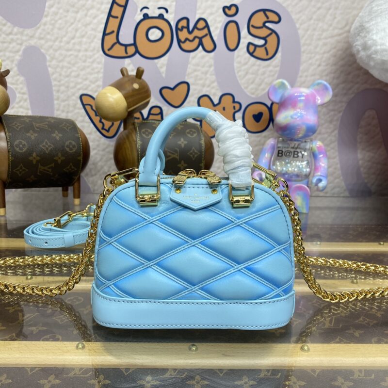 Replica Louis Vuitton Alma Nano Water Blue - Best Fake Designer Bags
