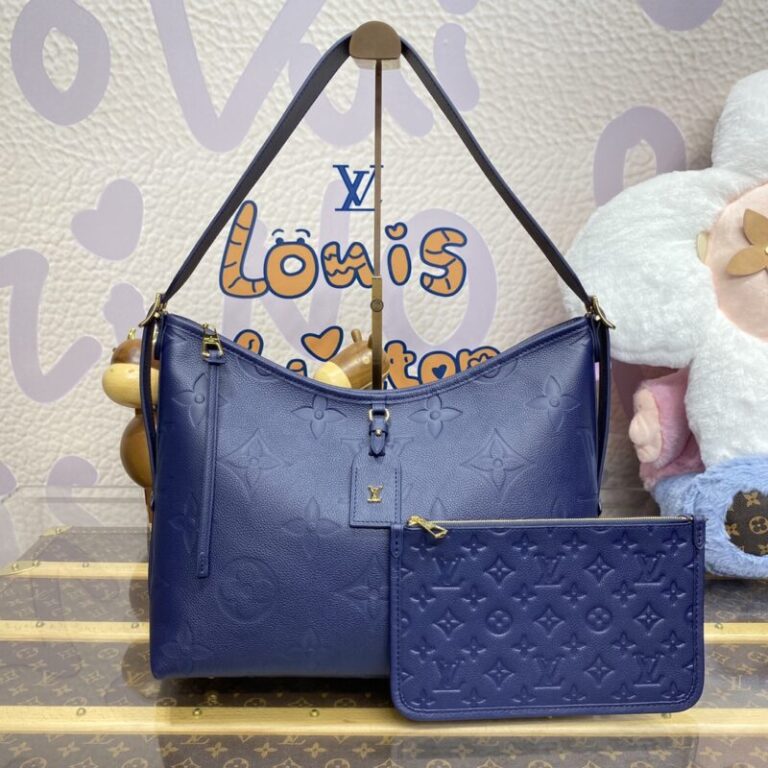Replica Louis Vuitton Carry All MM Dark Blue - Best Fake Designer Bags