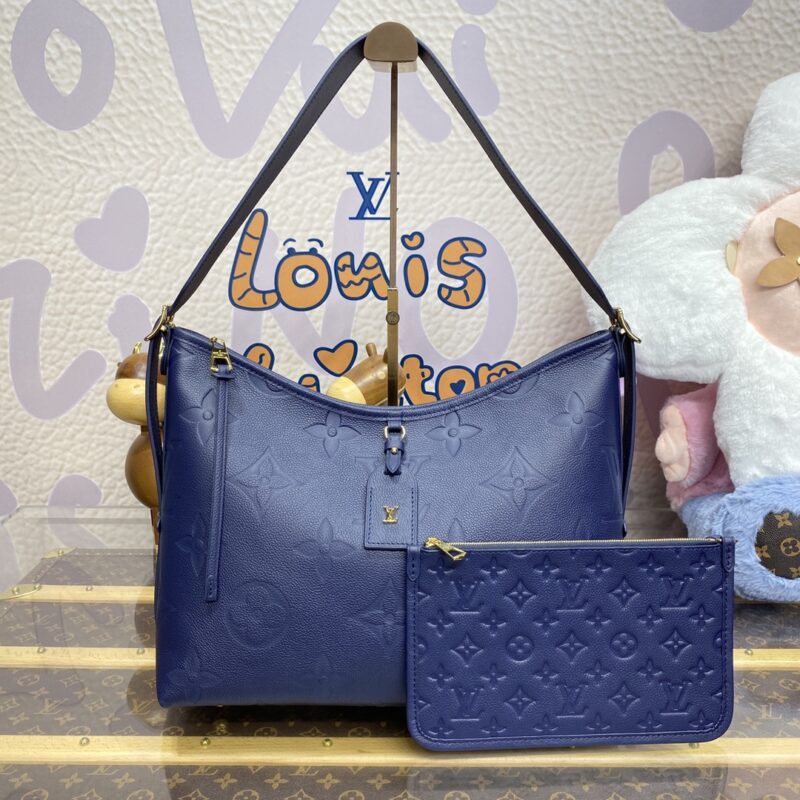 Replica Louis Vuitton Carry All MM Dark Blue - Best Fake Designer Bags