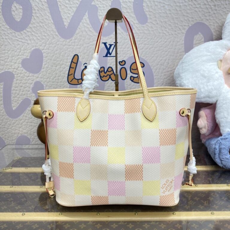 Replica Louis Vuitton Neverfull MM Multi Grid - Best Fake Designer Bags