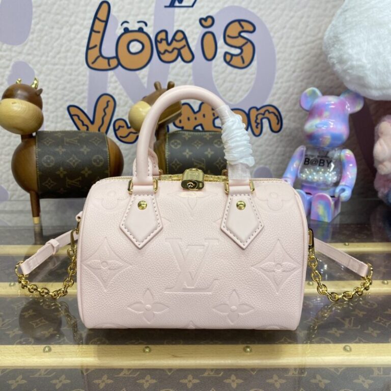 Replica Louis Vuitton Speedy Bandouliere 20 Pink - Best Fake Designer Bags