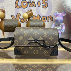 Replica Louis Vuitton Steamer Wearable Wallet Brown - Best Fake Designer Bags