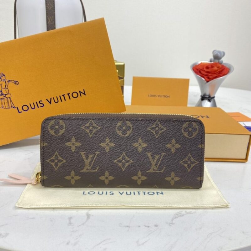 Replica Louis Vuitton Clemence Wallet Brown - Best Fake Designer Bags
