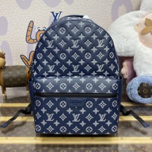 Replica Louis Vuitton Discovery Backpack Blue - Best Fake Designer Bags