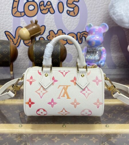 Replica Louis Vuitton Speedy Nano Orange - Best Fake Designer Bags
