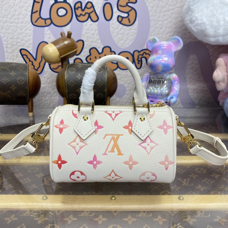 Replica Louis Vuitton Speedy Nano Orange - Best Fake Designer Bags