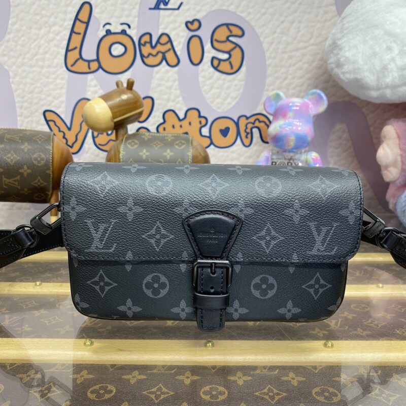 Replica Louis Vuitton Wearable Wallet Black - Best Fake Designer Bags