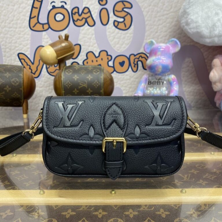 Replica Louis Vuitton Nano Diane Black - Best Fake Designer Bags