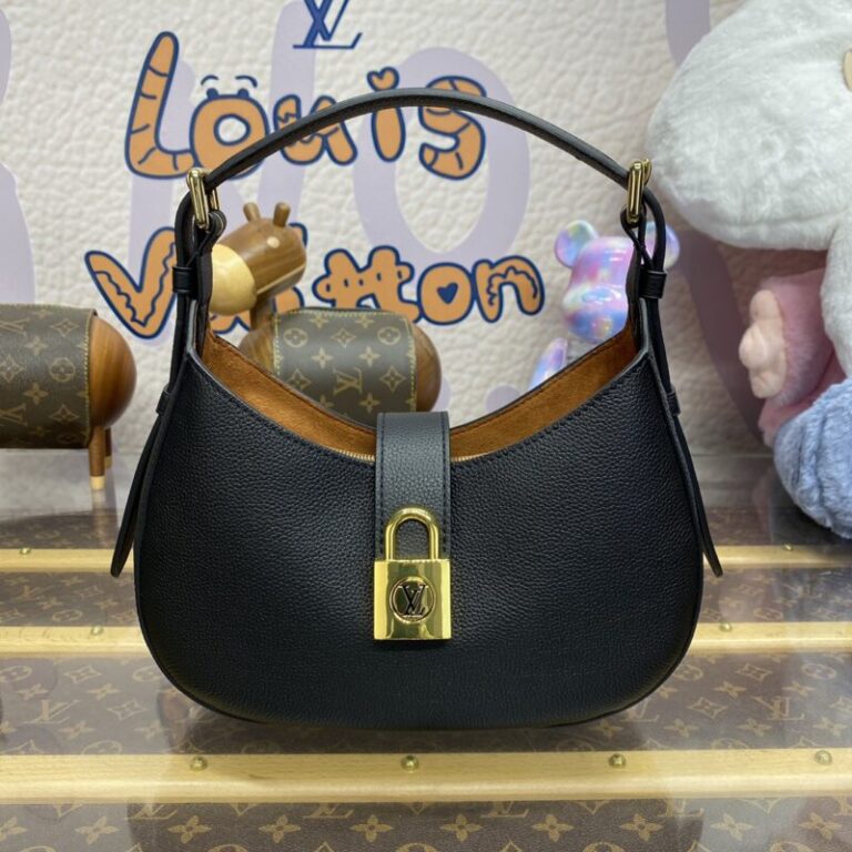 Replica Louis Vuitton Low Key Shoulder Black - Best Fake Designer Bags
