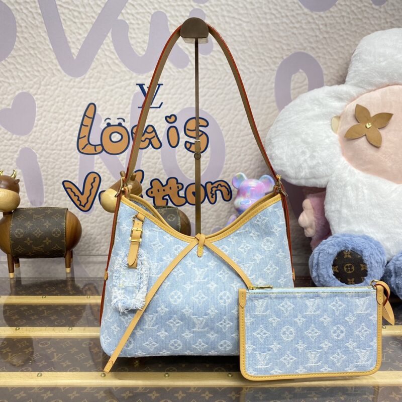 Replica Louis Vuitton Carry All PM Light Denim - Best Fake Designer Bags