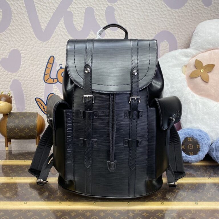 Replica Louis Vuitton Christopher Backpack Black - Best Fake Designer Bags