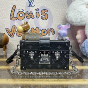 Replica Louis Vuitton Petite Malle Black - Best Fake Designer Bags