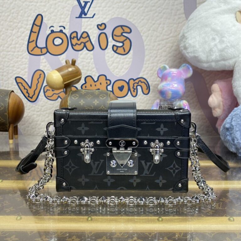 Replica Louis Vuitton Petite Malle Black - Best Fake Designer Bags
